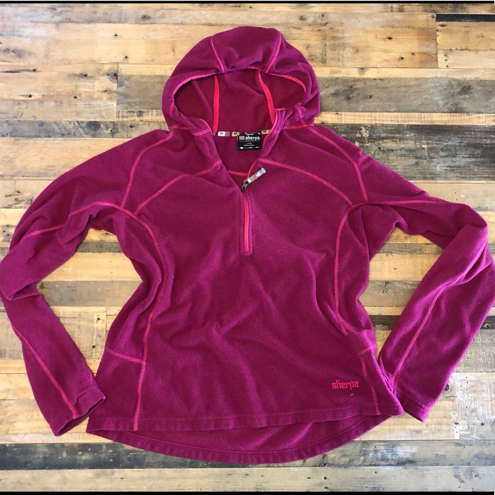 Sherpa Adventure Gear Fleece Hoody Size Large